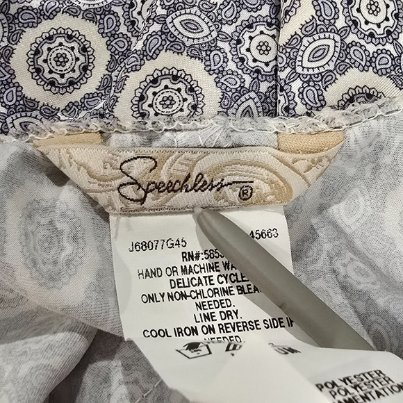 Speechless Women’s Medium Halter Top Asymmetrical Hem Boho Y2K Festival Tank - Picture 5 of 7